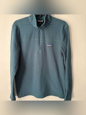 Patagonia Green Micro D 1/4 Zip Pullover